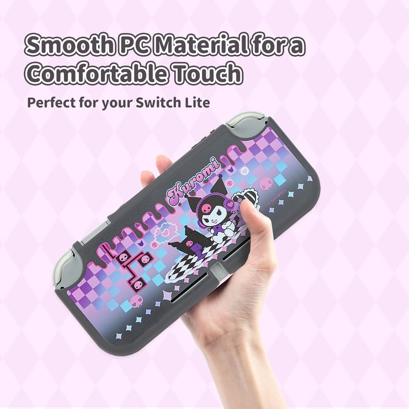 Kuitmor Protective Case for Switch Lite,Anti-Scratch Hard PC Protective Shell,Cute Cartoon Character Cover Case Compatible with Switch Lite 2019 - Image 3